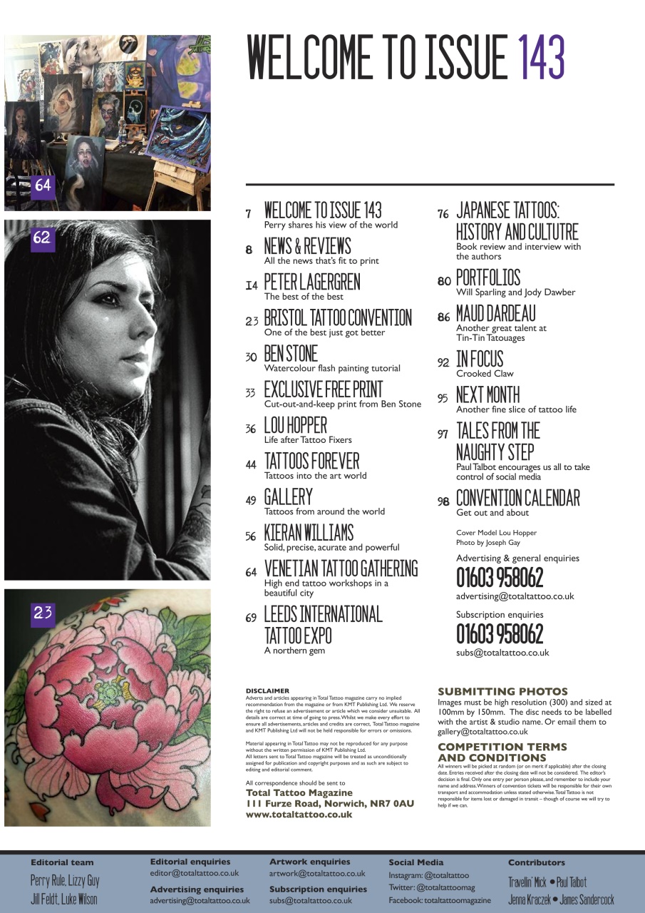 Total Tattoo Preview Pages