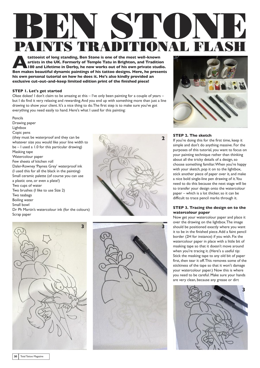Total Tattoo Preview Pages