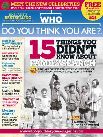 Who Do You Think You Are? issue Summer 2016