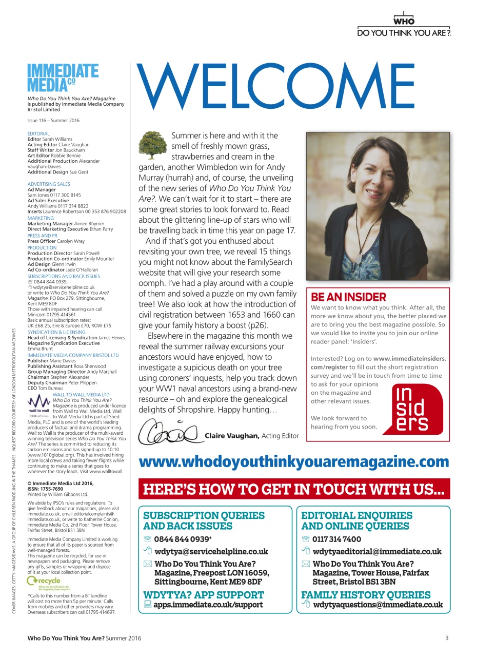 Who Do You Think You Are? Preview Pages