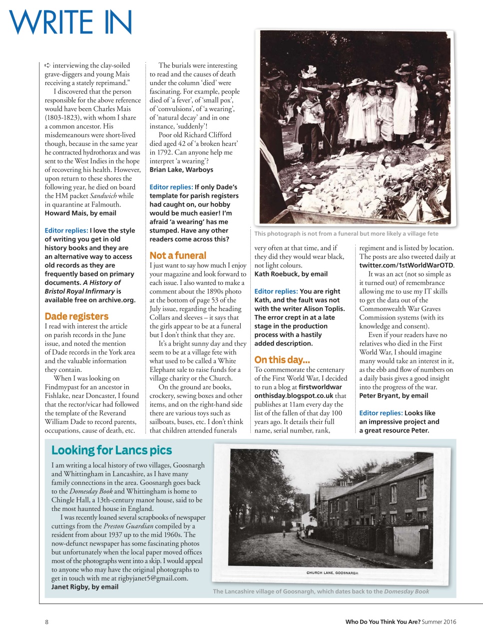 Who Do You Think You Are? Preview Pages