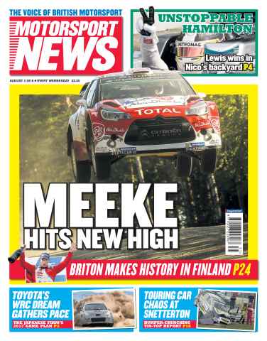 Motorsport News issue 3rd August 2016