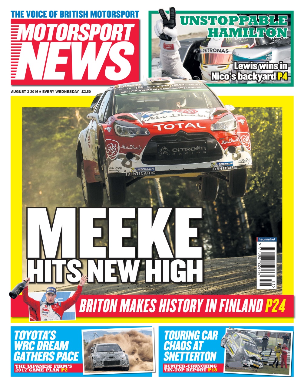 Motorsport News Preview Pages