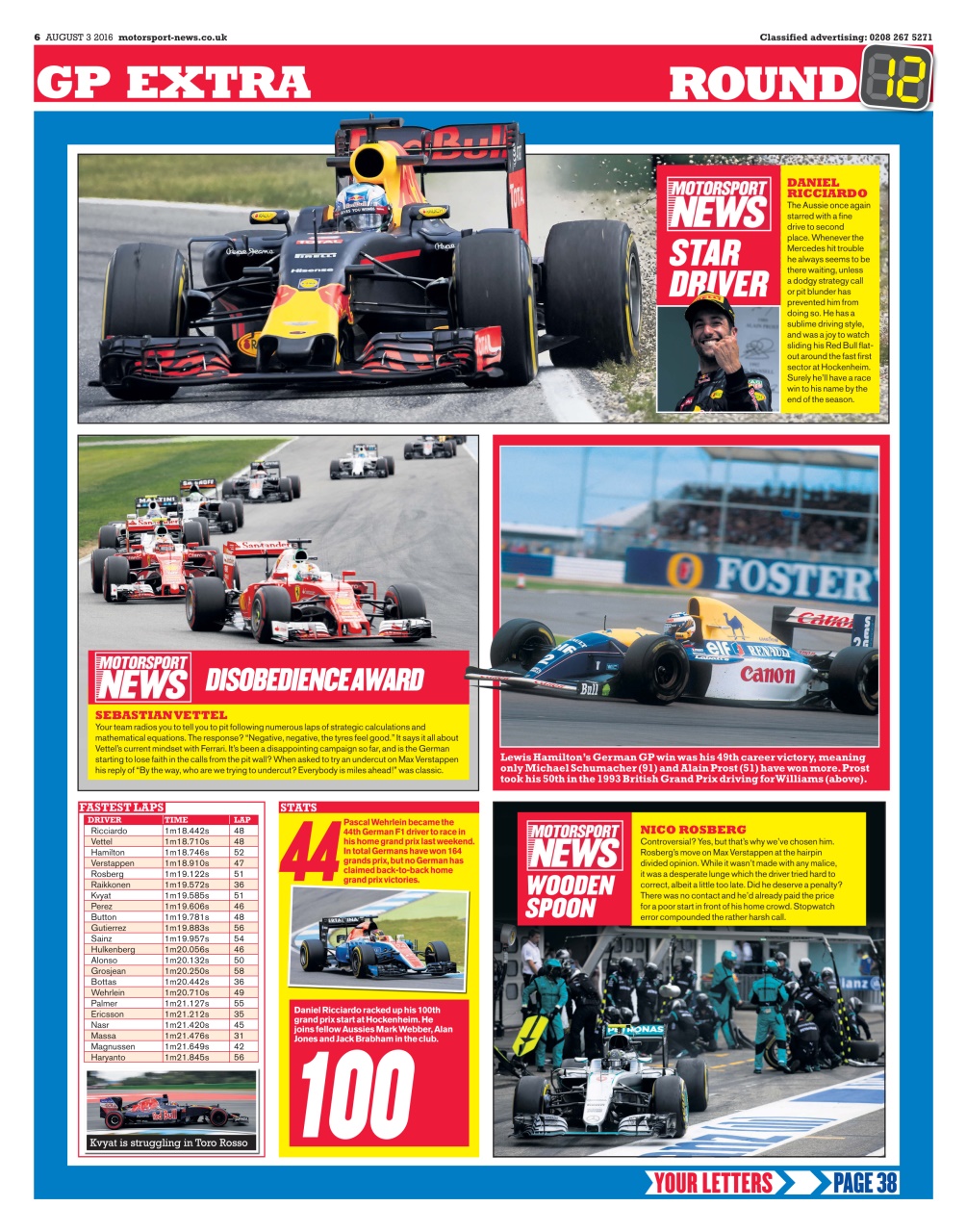 Motorsport News Preview Pages