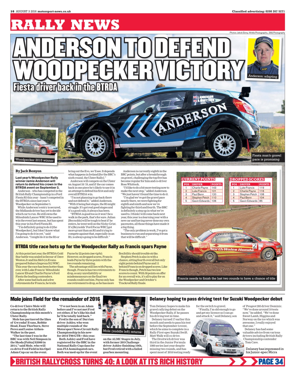 Motorsport News Preview Pages