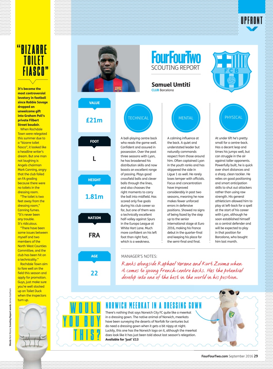 FourFourTwo Preview Pages