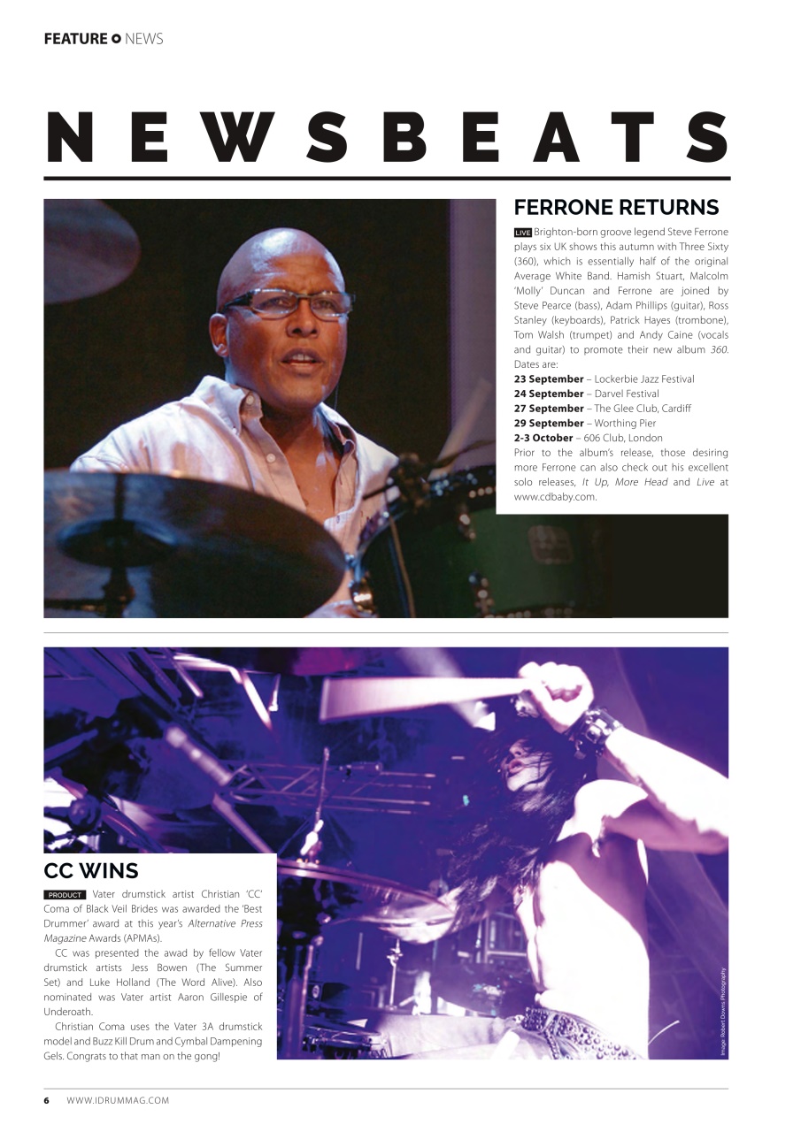 iDrum magazine: Never miss a beat Preview Pages