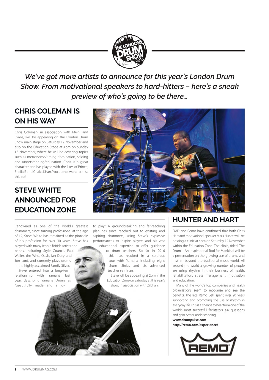 iDrum magazine: Never miss a beat Preview Pages