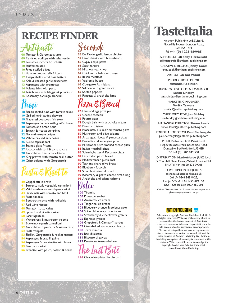 Italia! Preview Pages