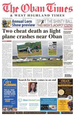 The Oban Times & Lochaber Times issue 4th August 2016