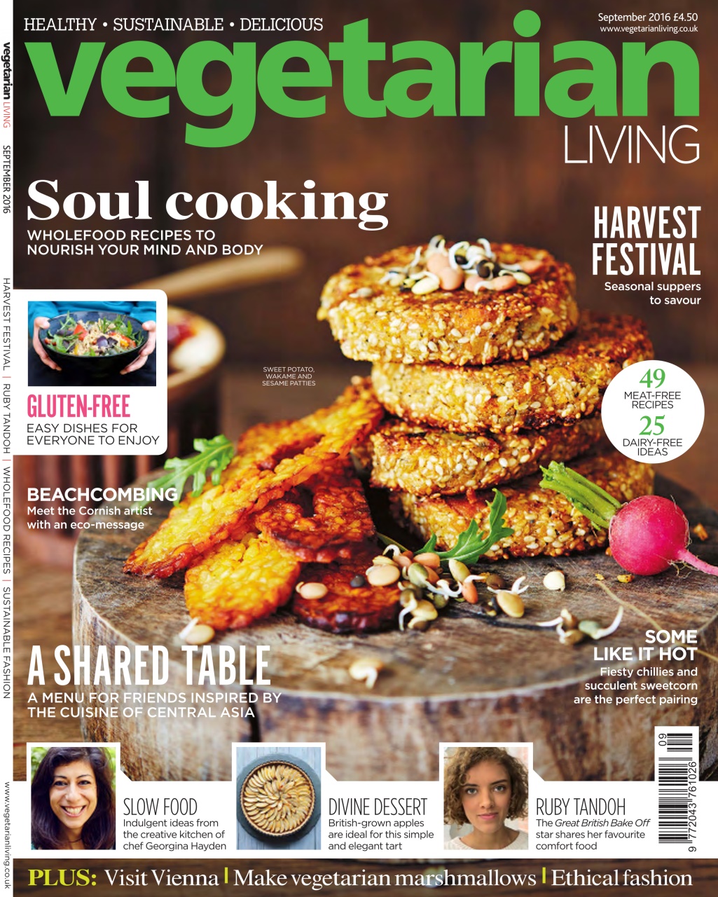 Vegetarian Living Preview Pages