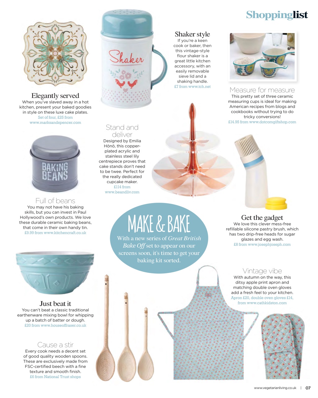 Vegetarian Living Preview Pages