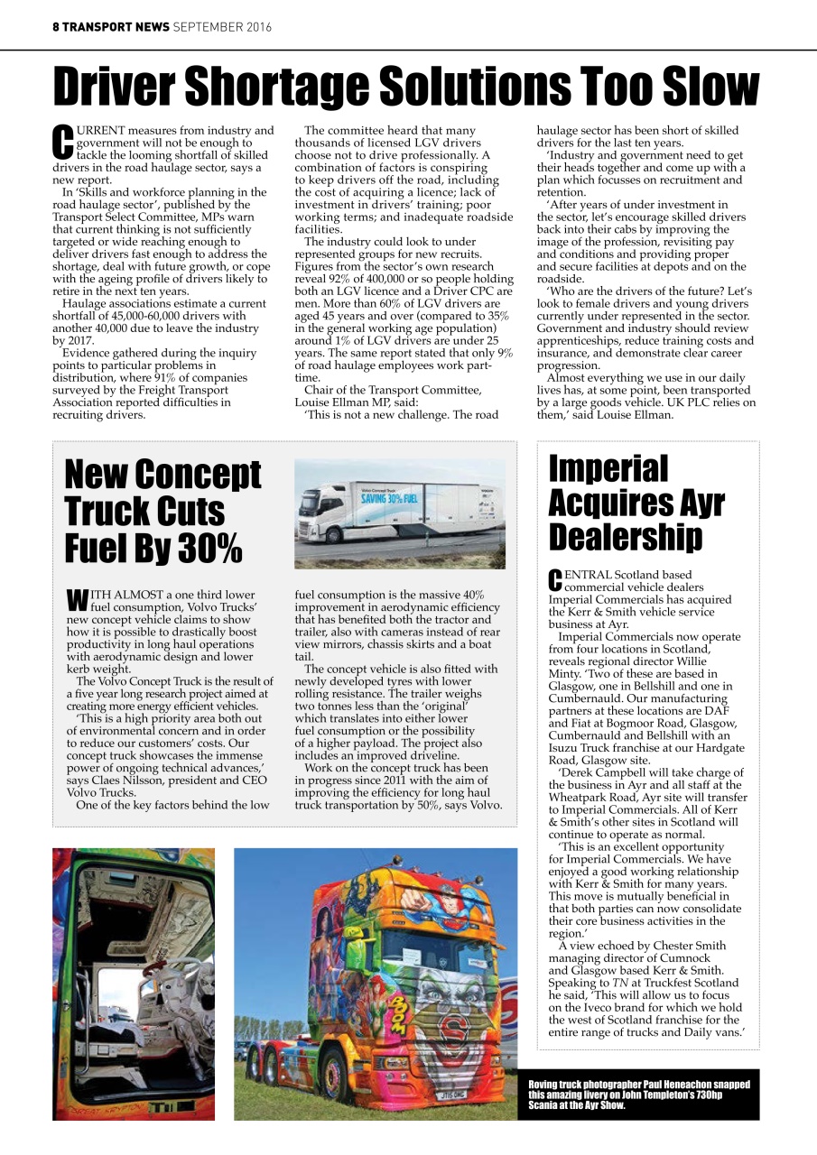 Transport News Preview Pages