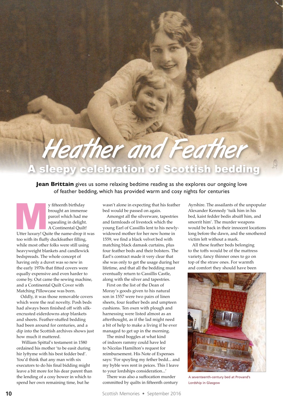 Scottish Memories Preview Pages