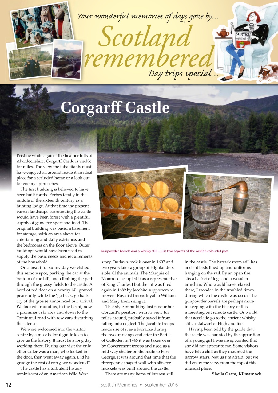 Scottish Memories Preview Pages
