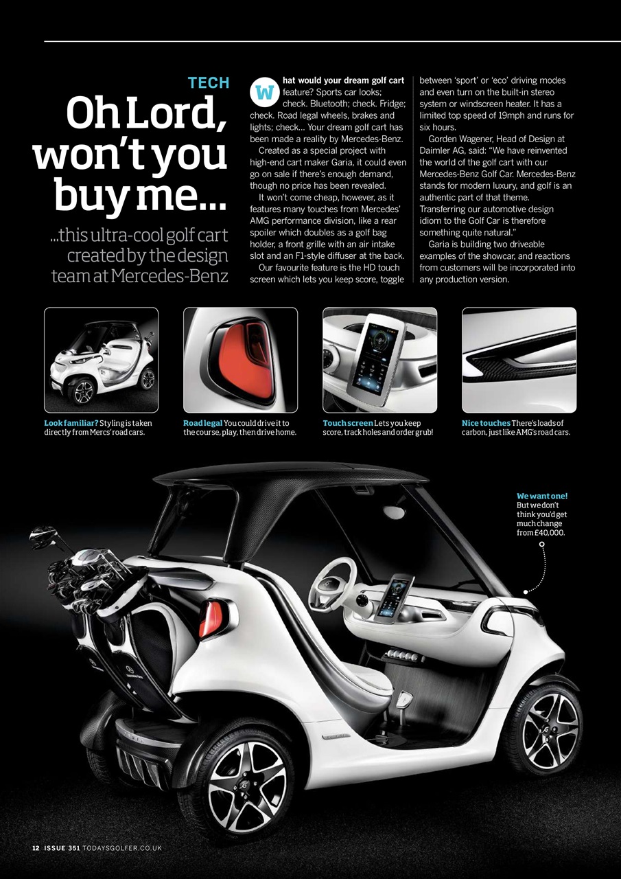 Today's Golfer Preview Pages