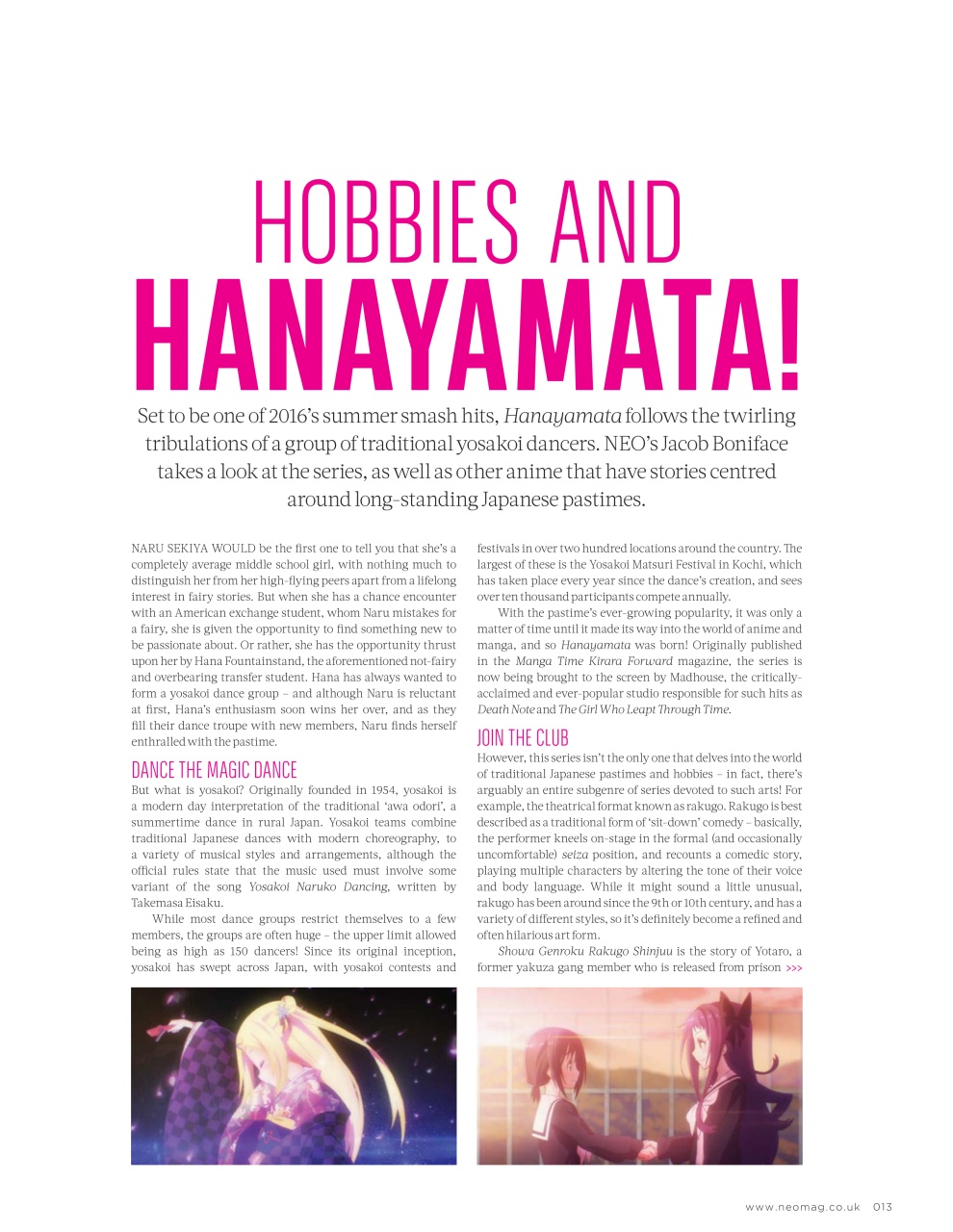 NEO Magazine Preview Pages