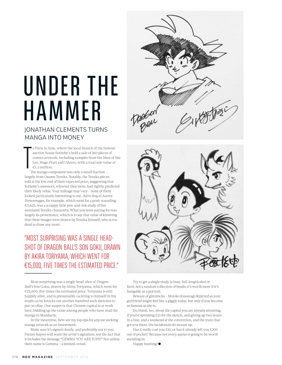 NEO Magazine Preview Pages