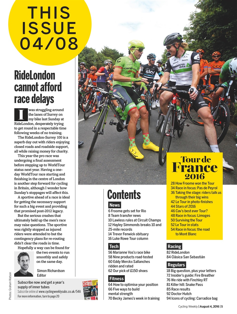 Cycling Weekly Preview Pages