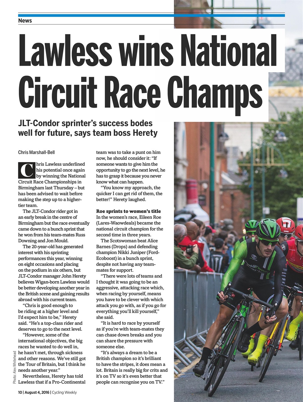 Cycling Weekly Preview Pages