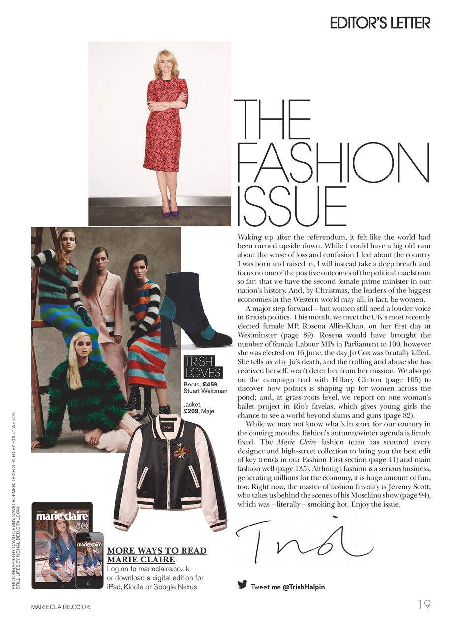 Marie Claire Preview Pages