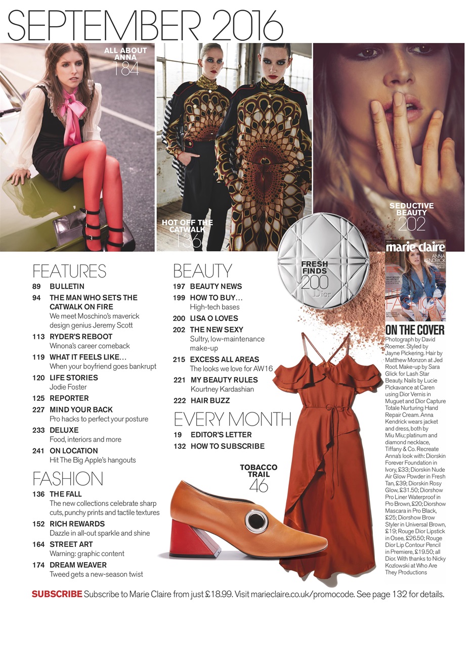 Marie Claire Preview Pages