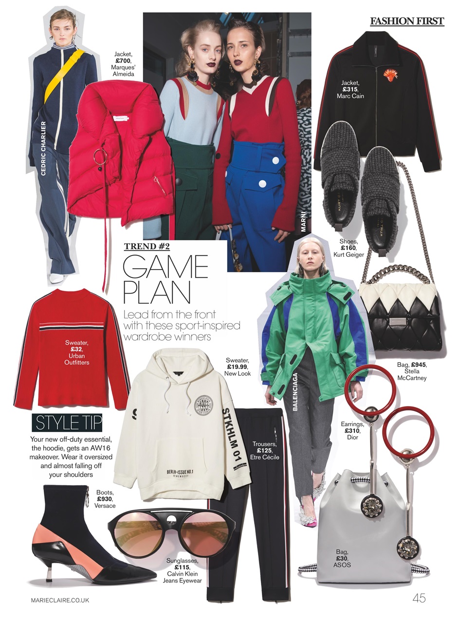 Marie Claire Preview Pages