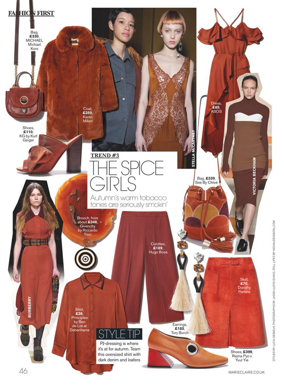 Marie Claire Preview Pages