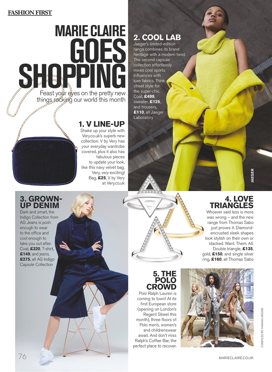 Marie Claire Preview Pages