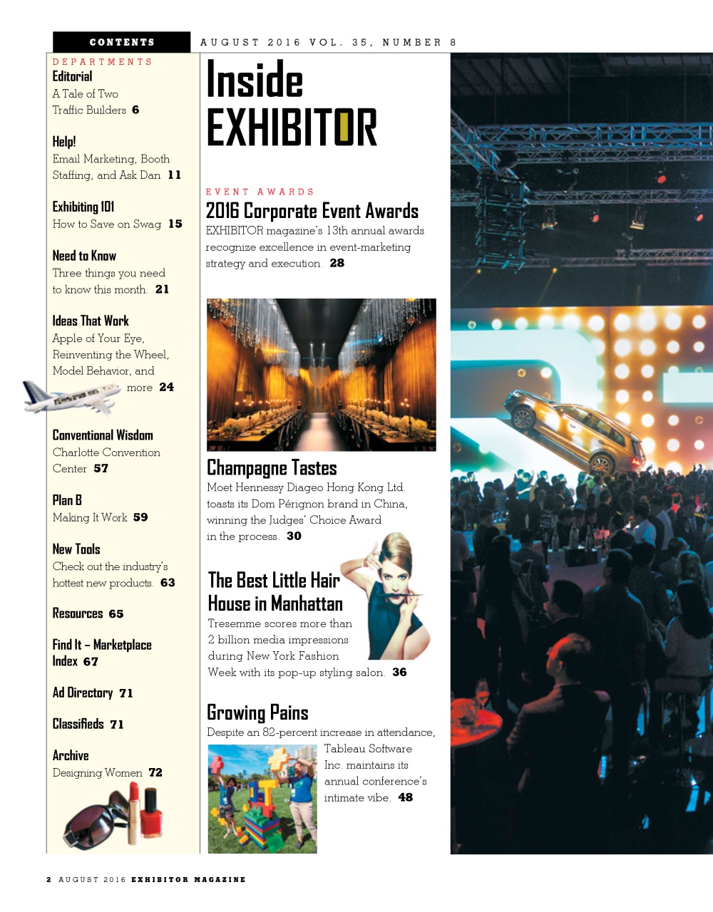EXHIBITOR Magazine Preview Pages