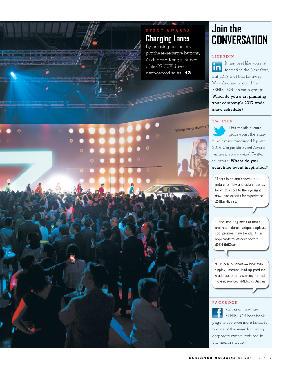 EXHIBITOR Magazine Preview Pages