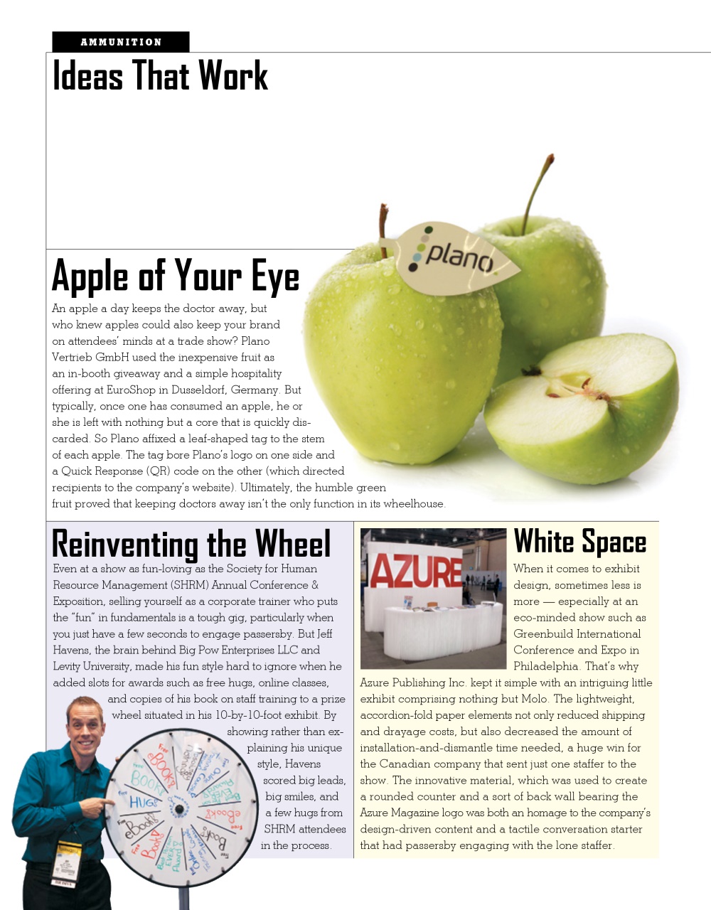 EXHIBITOR Magazine Preview Pages