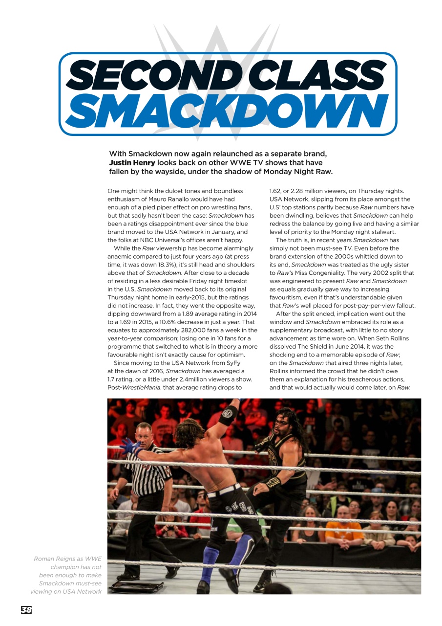 Wrestletalk Magazine Preview Pages