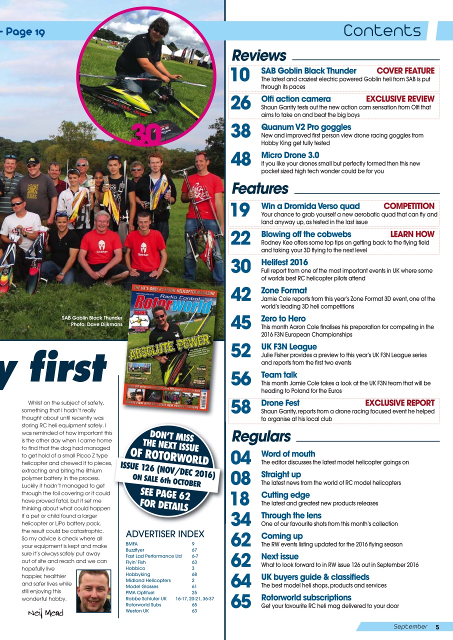 Radio Control Rotor World Preview Pages