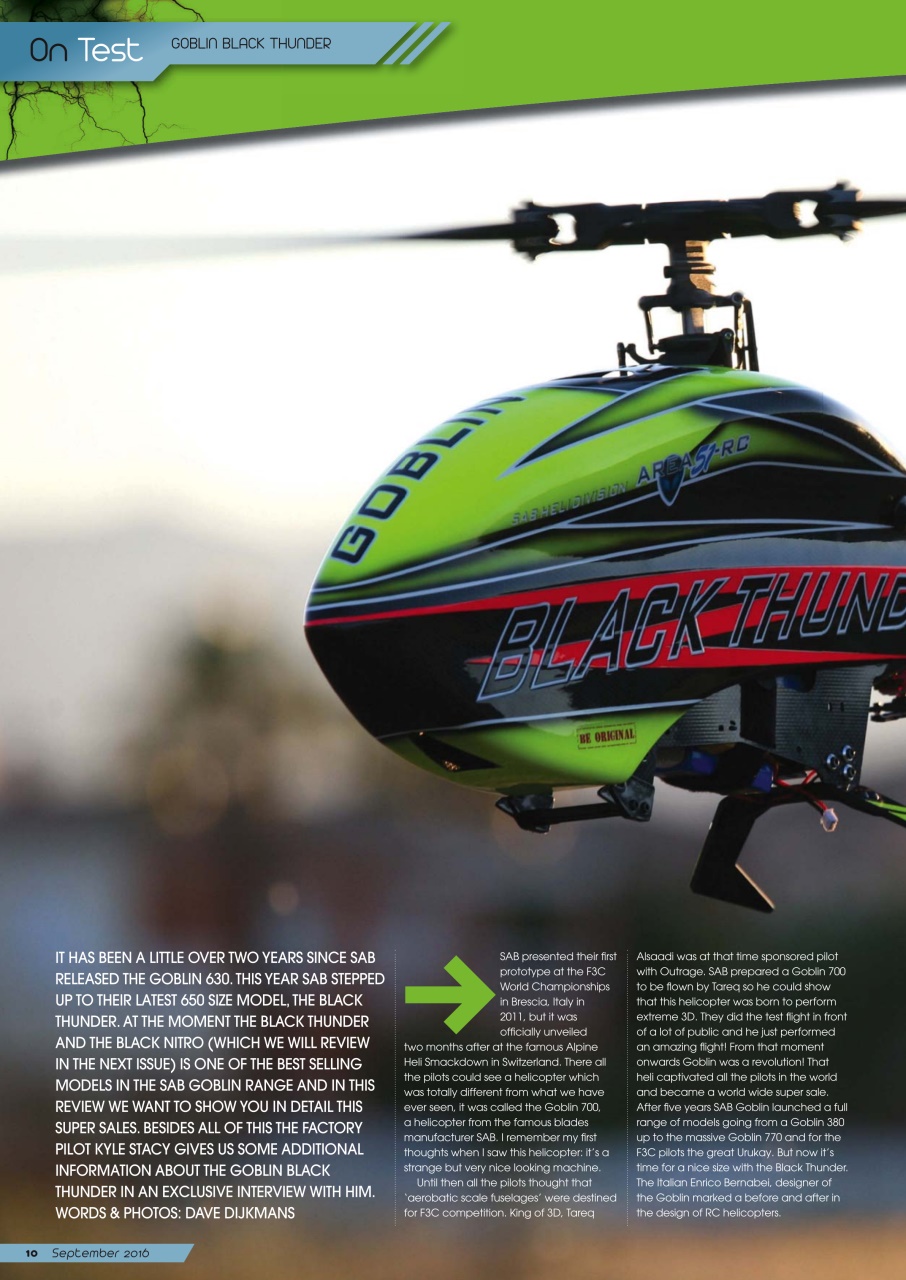 Radio Control Rotor World Preview Pages