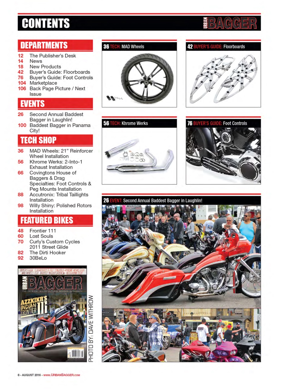 Urban Bagger Preview Pages