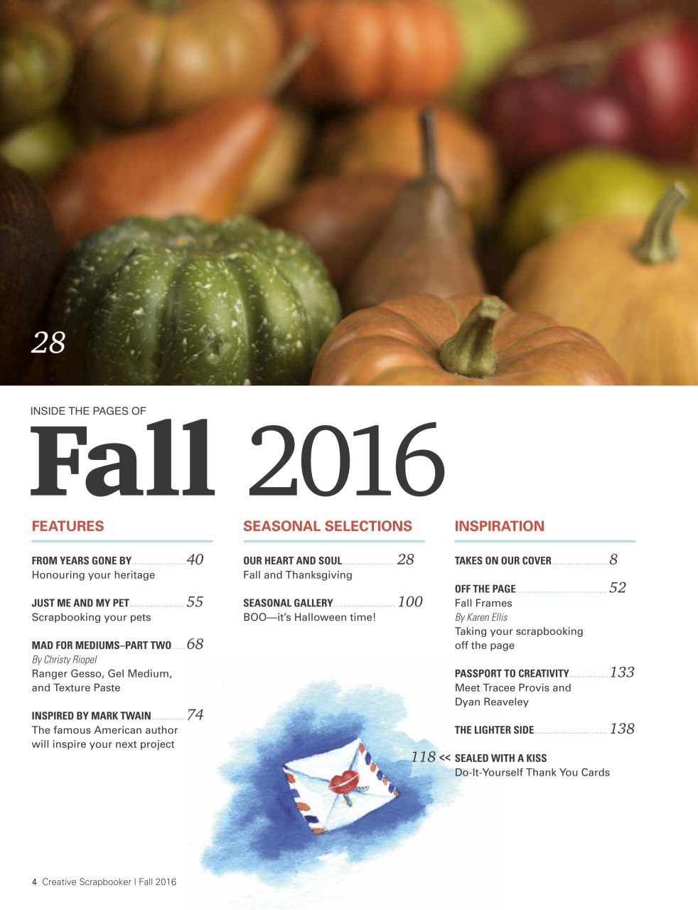 Creative Scrapbooker Preview Pages