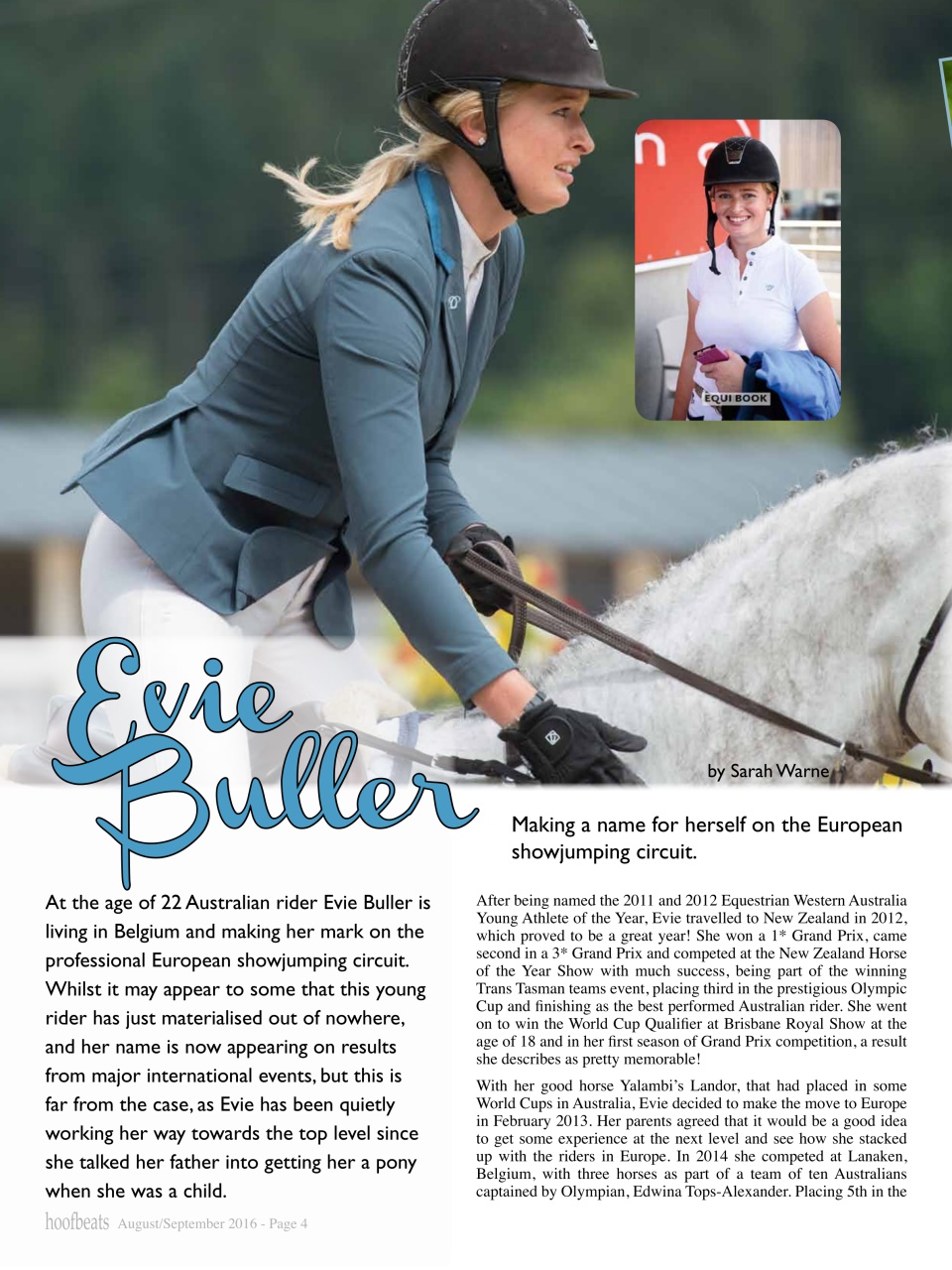 Hoofbeats Preview Pages