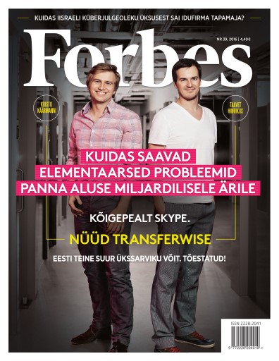 Forbes Estonia issue 