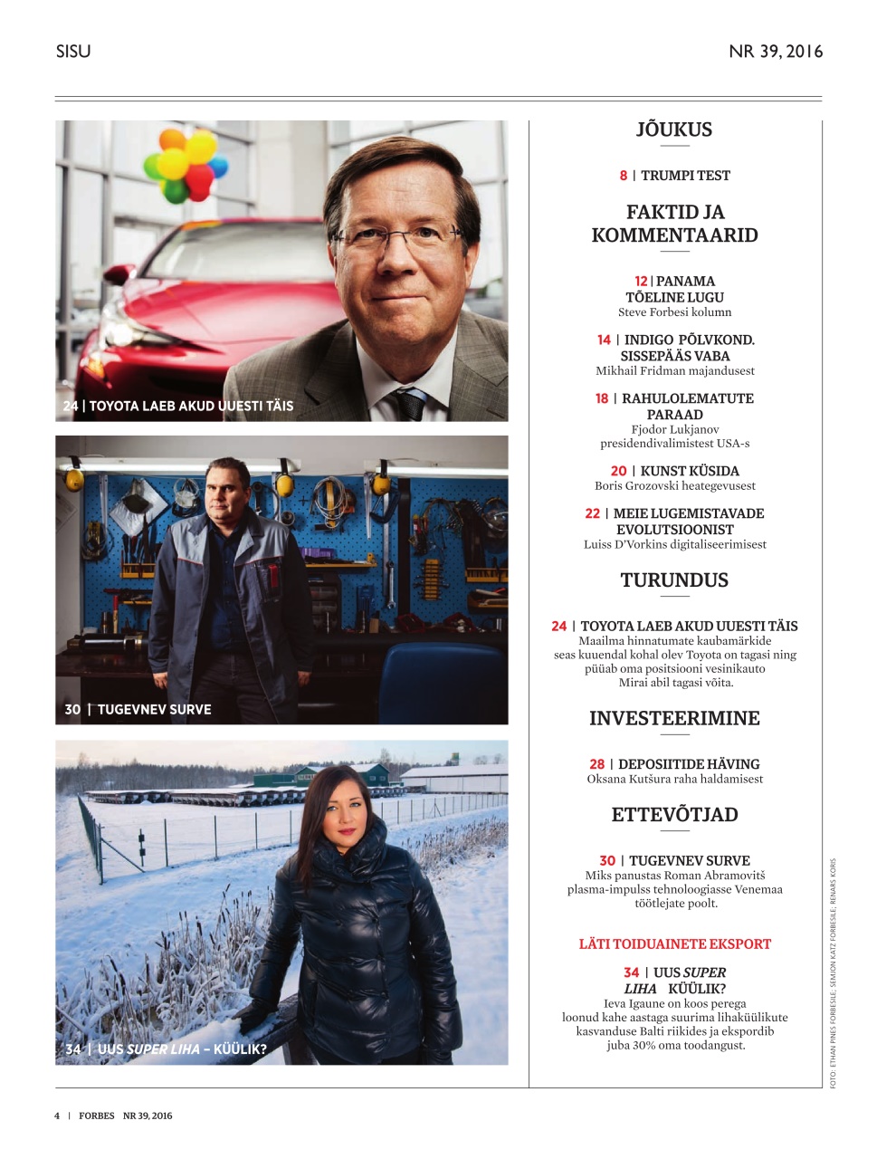 Forbes Estonia Preview Pages