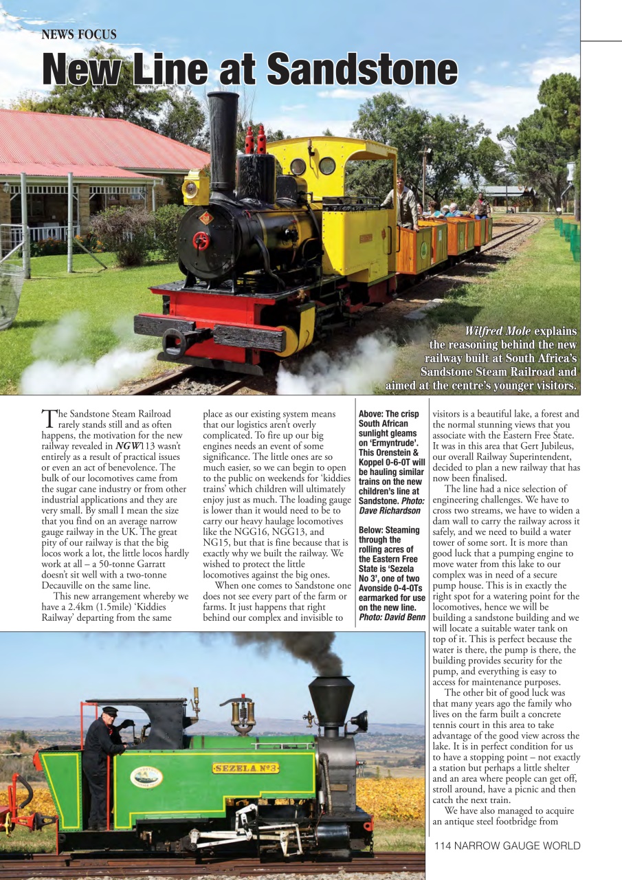 Narrow Gauge World Preview Pages