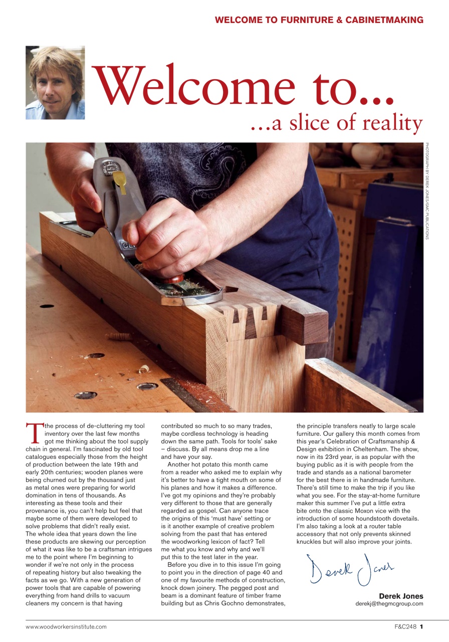 Furniture & Cabinetmaking Preview Pages