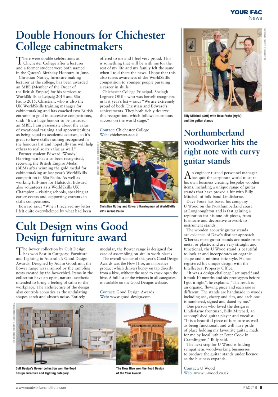 Furniture & Cabinetmaking Preview Pages