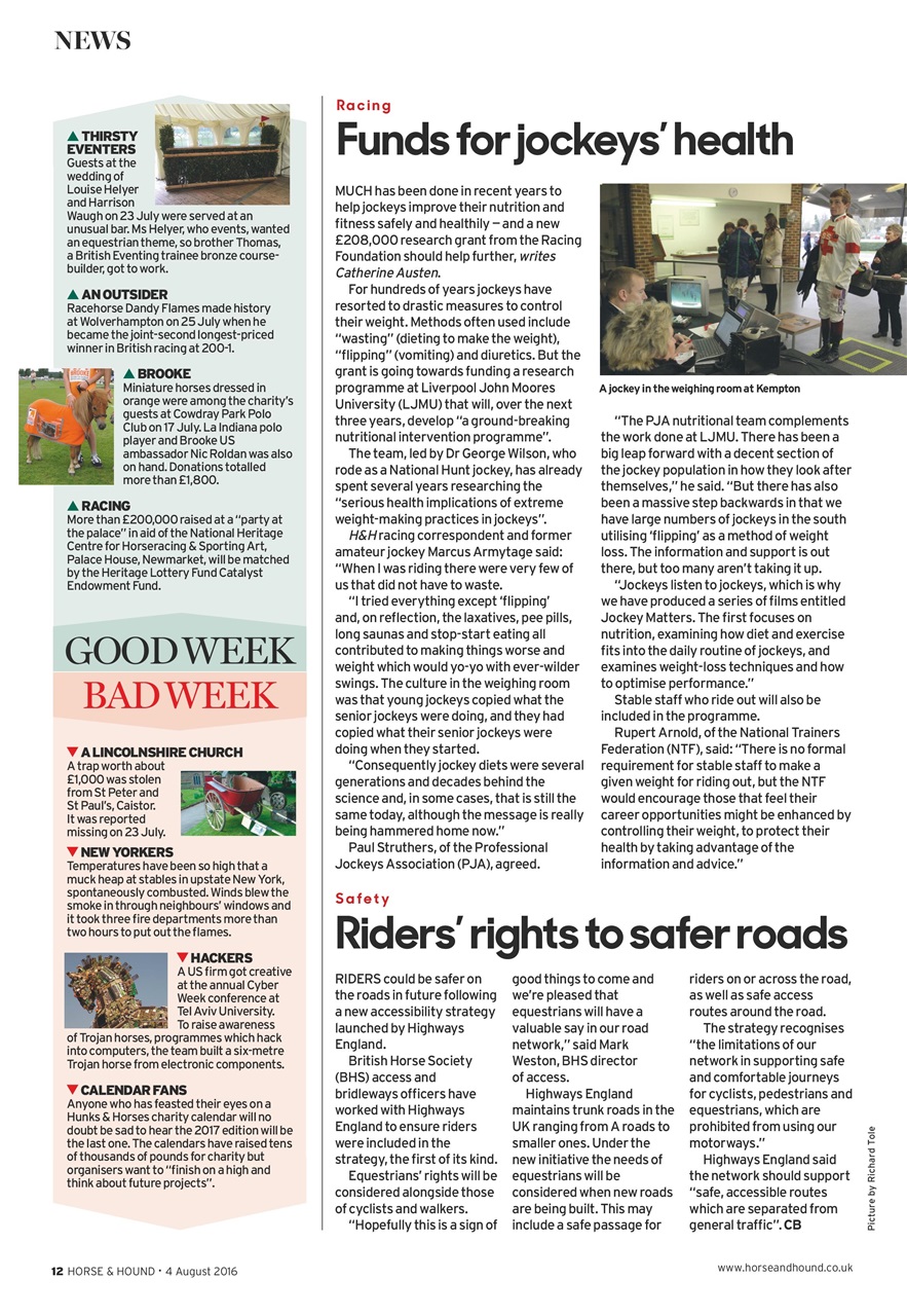 Horse & Hound Preview Pages