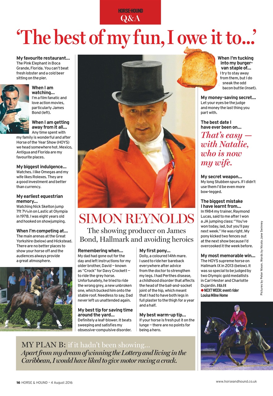 Horse & Hound Preview Pages