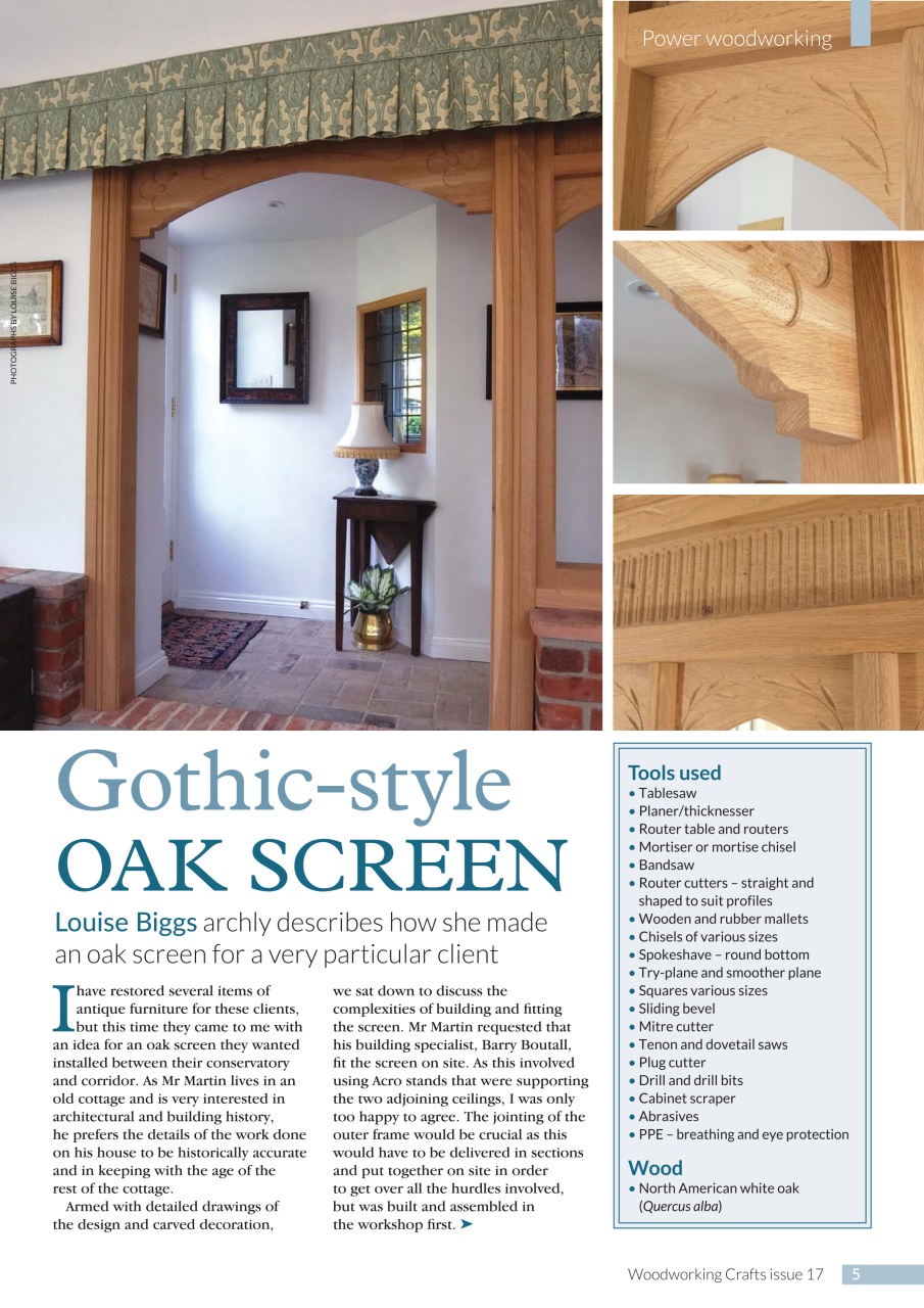 Woodworking Crafts Magazine Preview Pages