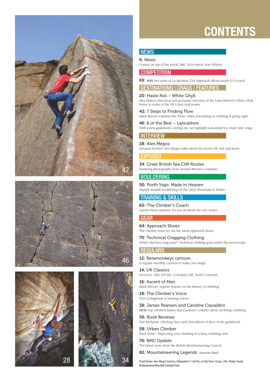 Climber Preview Pages