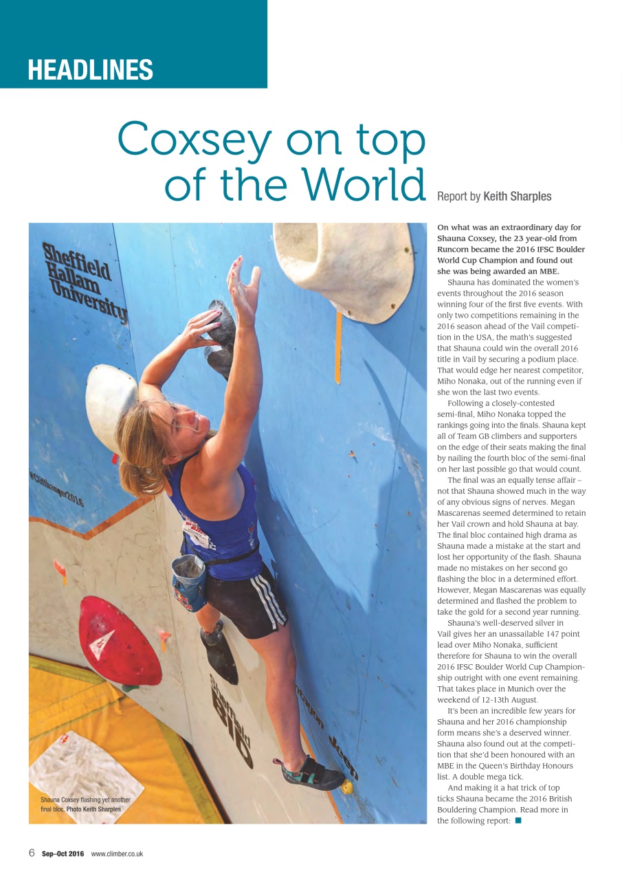 Climber Preview Pages