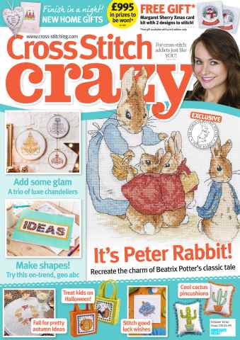 Cross Stitch Crazy issue October 2016