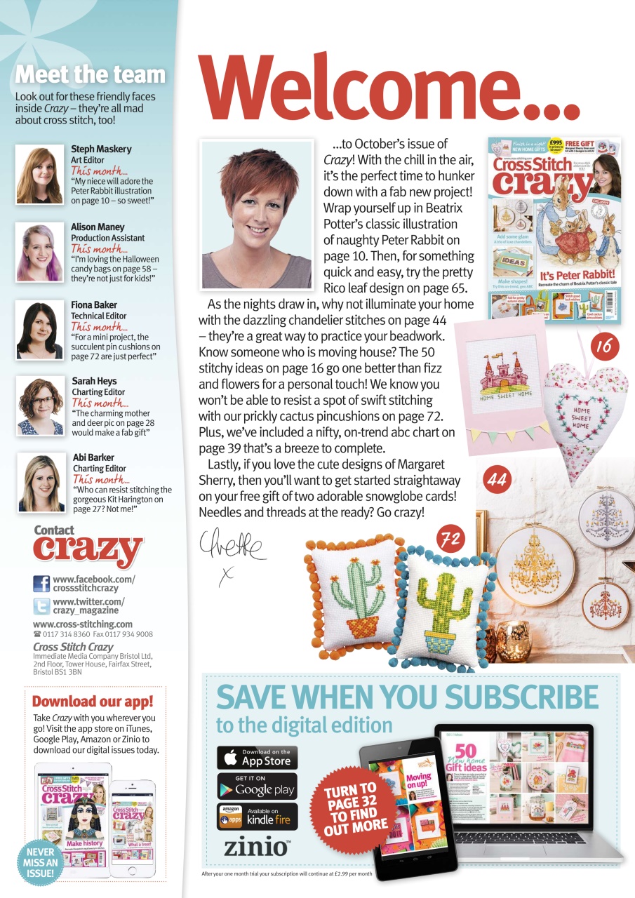 Cross Stitch Crazy Preview Pages